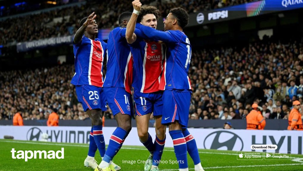 PSG Outclass Manchester City in Electrifying Champions League Showdown