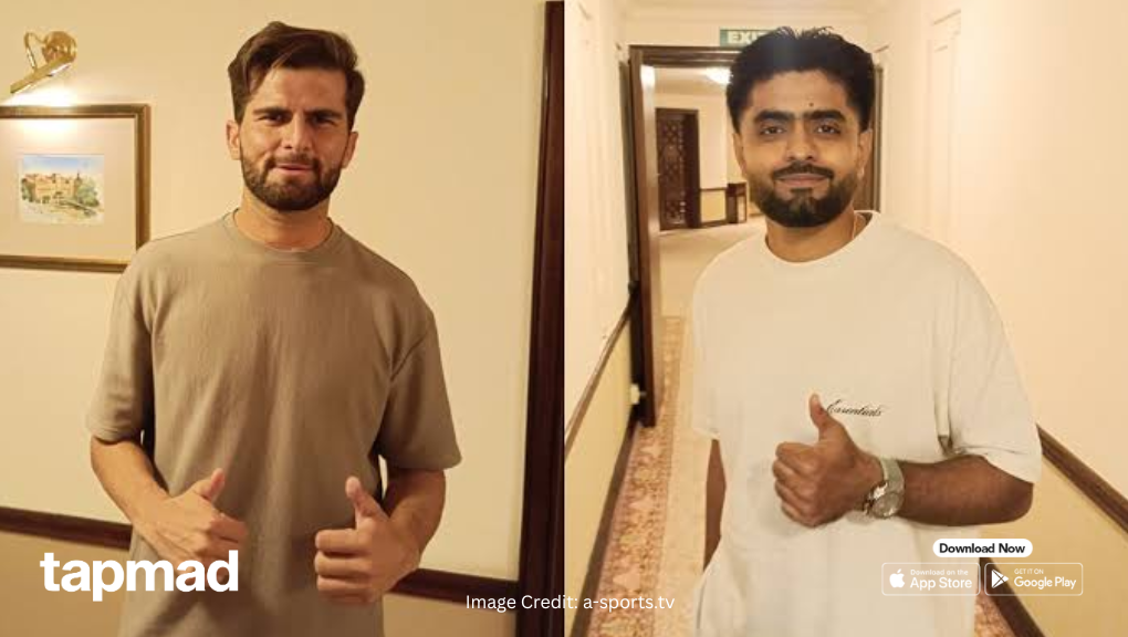 Shaheen Afridi and Babar Azam Reach Islamabad Ahead of Home ODI Tri-Series