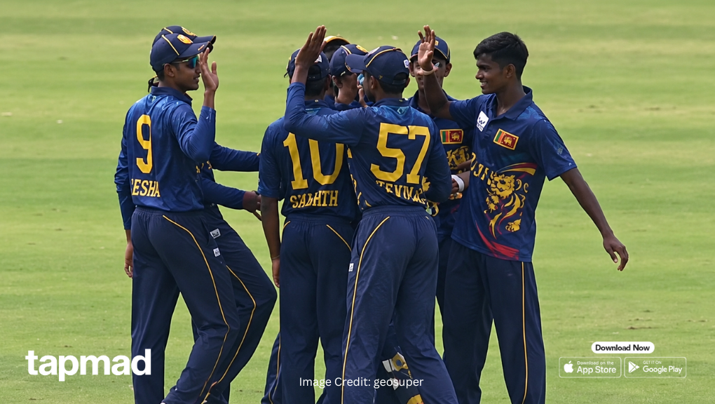Sandaru Malshan and Methuka Gunarathne Power Sri Lanka U17 Past Pakistan U17
