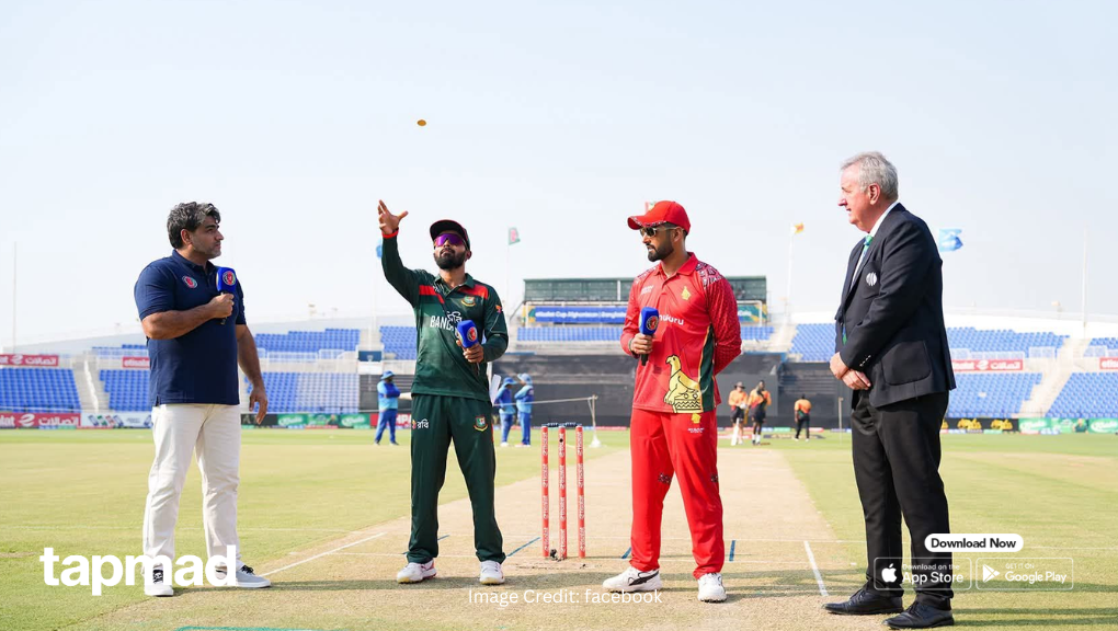 BAN vs ZIM Toss: Zimbabwe Opt to Bat First in UAE Tri-Series