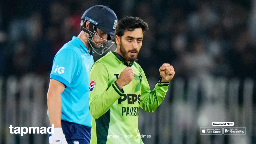 Arafat Minhas' 6 Wickets Spark Collapse as Pakistan defeats England in ODI Tri-Series