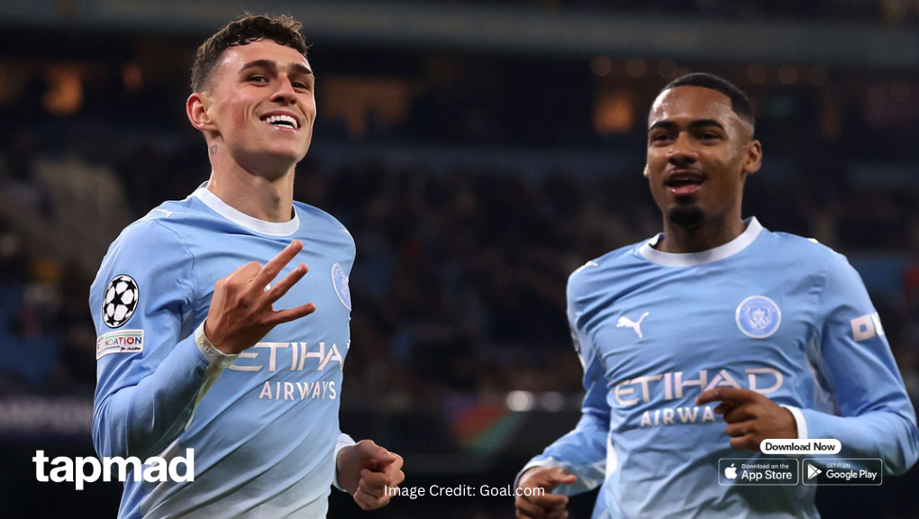 Phil Foden Hits Stunning Hat-Trick as Manchester City Thrash AEK Athens in Champions League