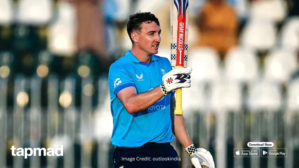 Brook's Record 114-Ball Double Century Powers England to 429/4 Against Sri Lanka in ODI Tri-Series