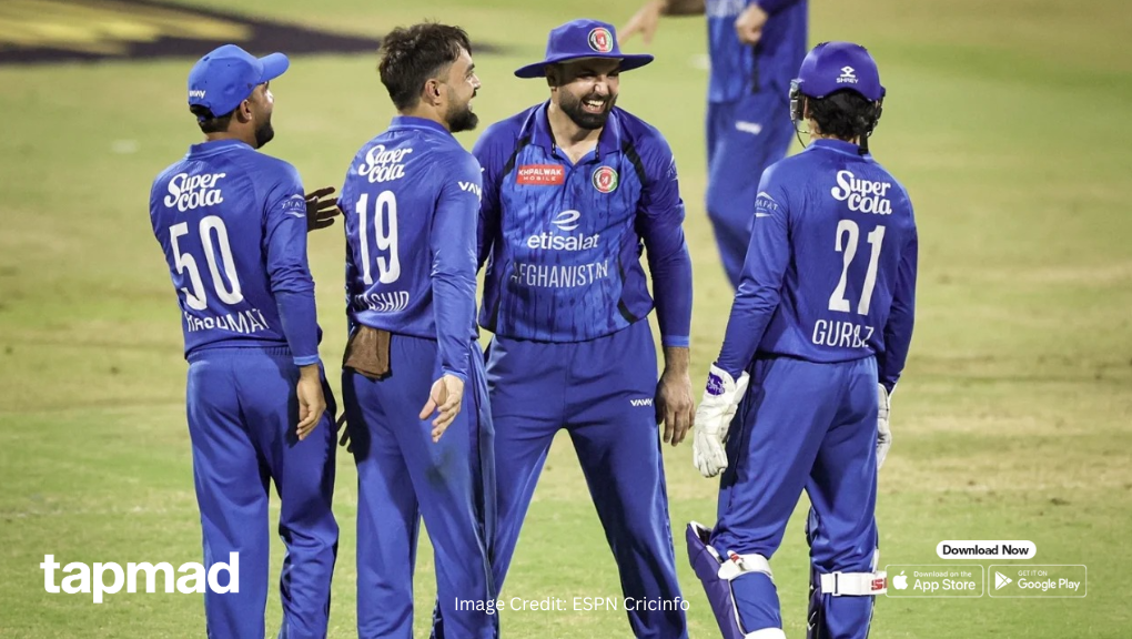 Nabi, Rashid Shines as Afghanistan Defeat Zimbabwe to Claim ODI Tri-Series Trophy