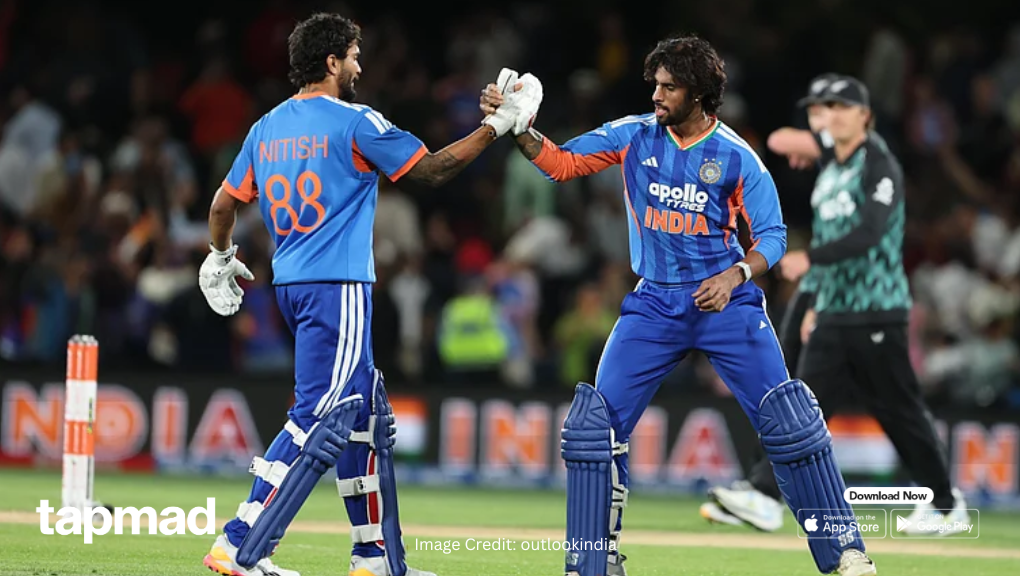 Tilak Varma Blasts Unbeaten 51 as India Steals 4-Wicket Victory in Christchurch