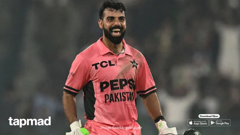 Shadab's Maiden Century Seals Miraculous One-Wicket Win for Pakistan Against England in ODI Tri-Series