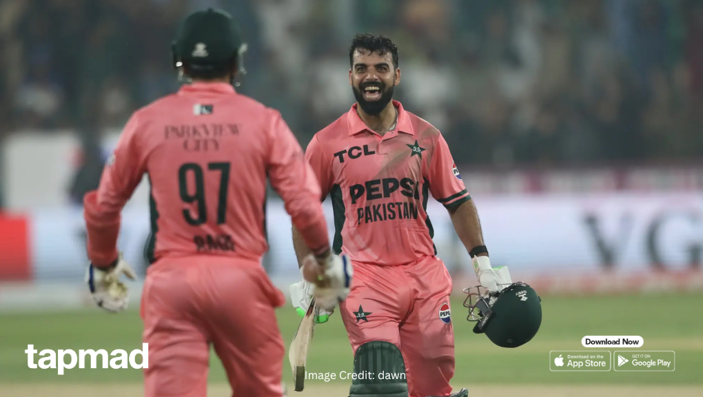Shadab Khan Century Draws Praise After Pakistan Beat England